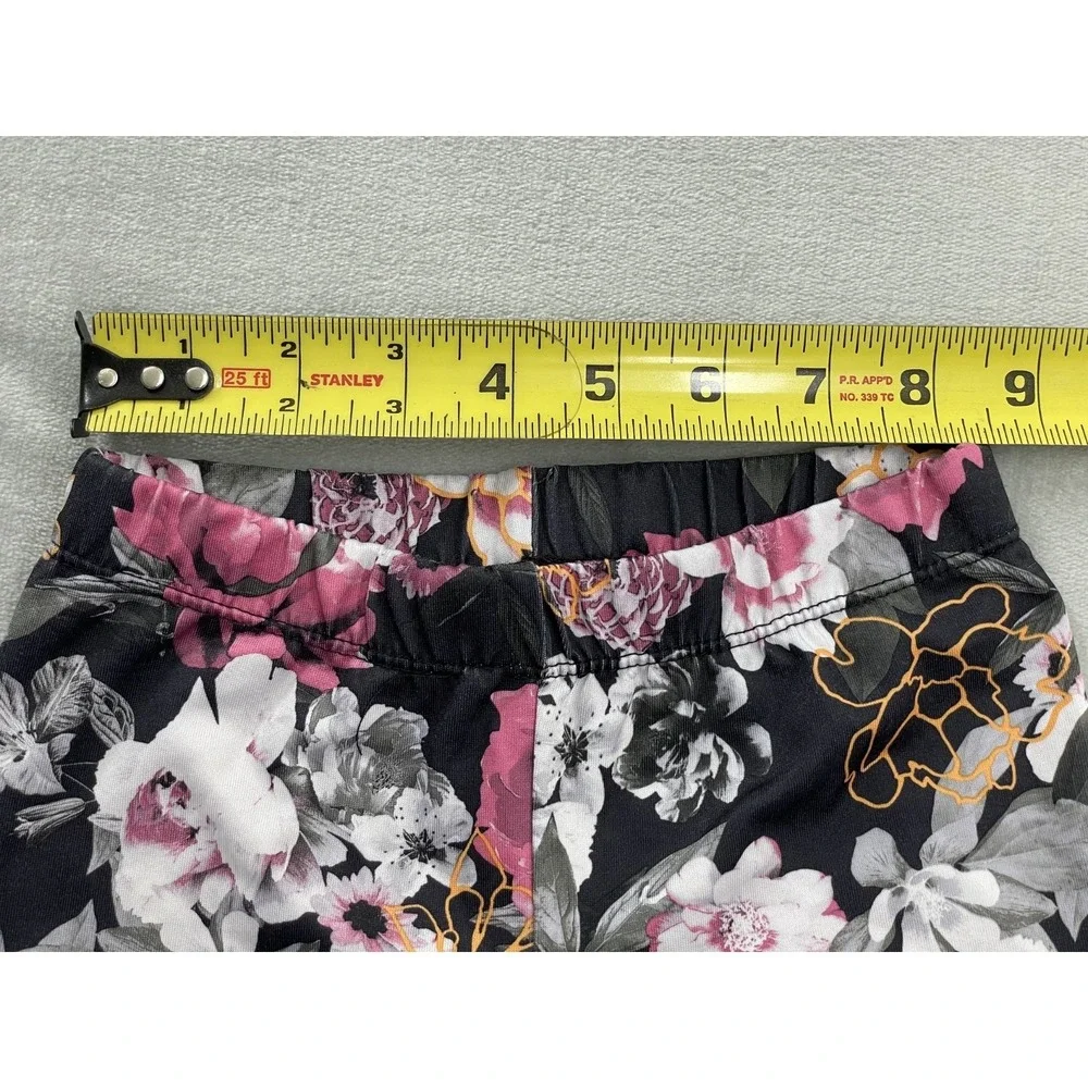 Nike Dri-FIT Leggings Girls Size 4–5 (104–110 cm) Black Pink Floral Print